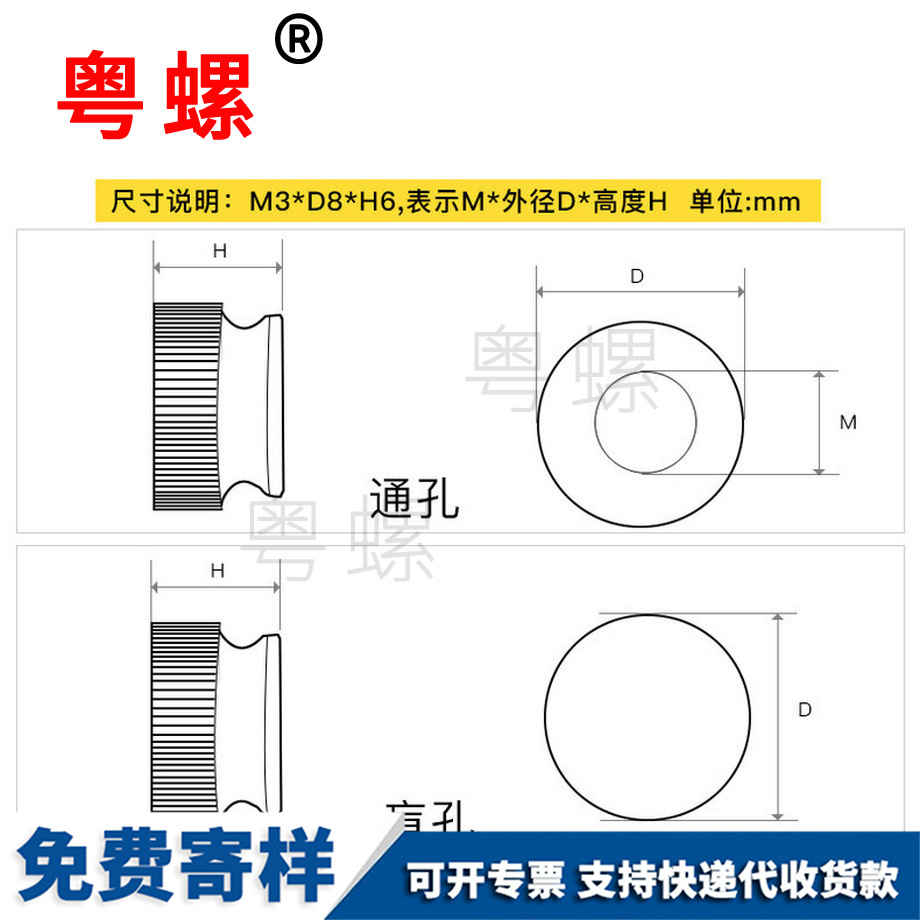 訂做不銹鋼海淀手?jǐn)Q螺母