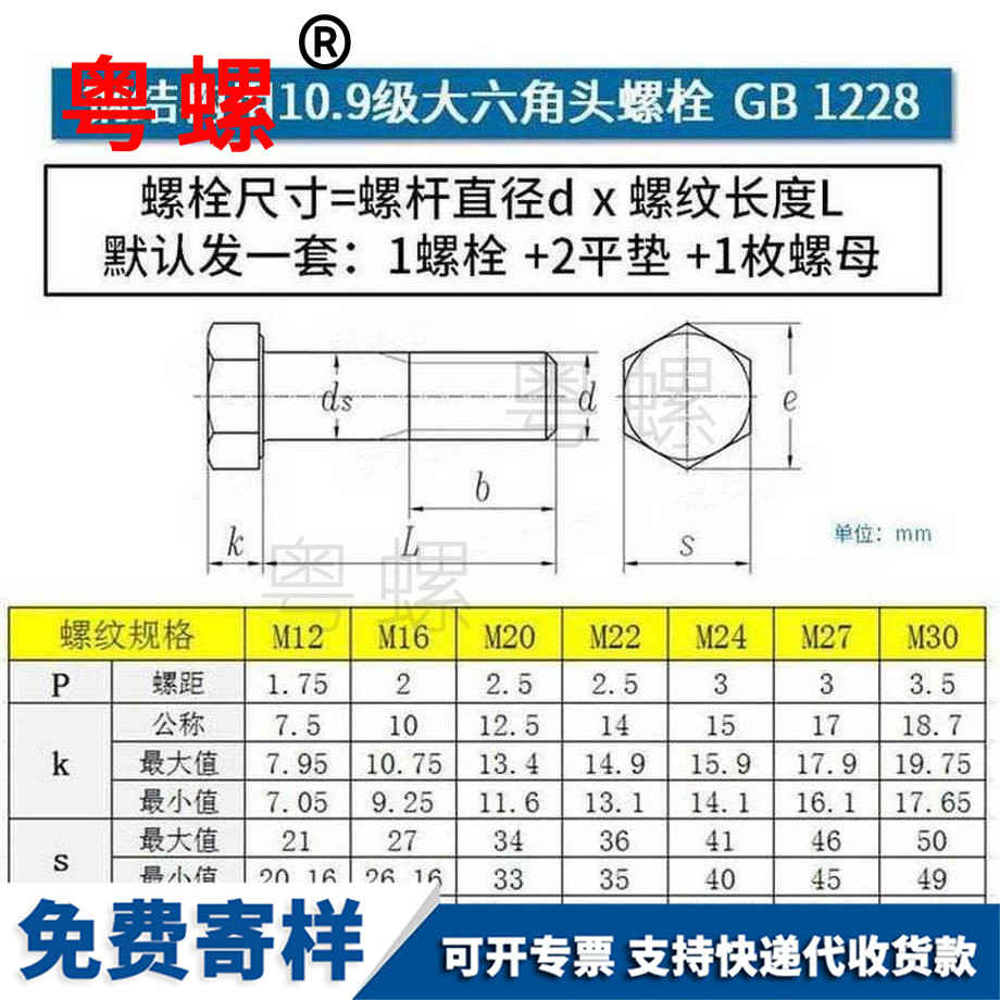 批發(fā)10.9級(jí)GB1228